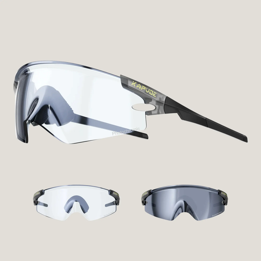 Kapvoe K410 Oversized Frameless Monolithic Sunglasses Kapvoe MADOVERBIKING