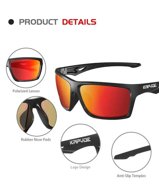 Kapvoe K5 Polarized Sunglasses Kapvoe MADOVERBIKING