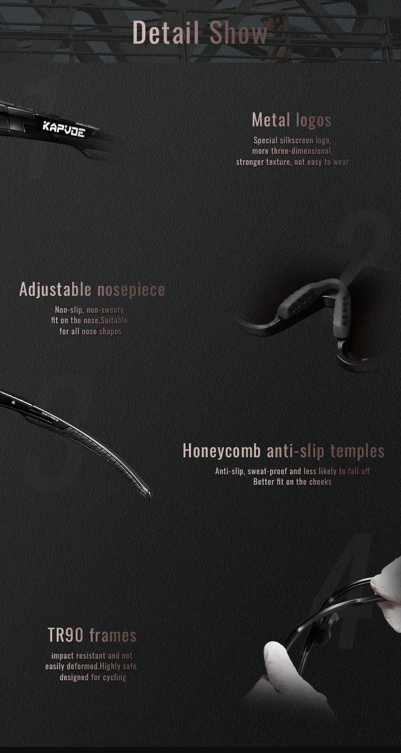 Load image into Gallery viewer, K76 Colour Changing PhotoChromic Sunglasses KAPVOE MADOVERBIKING