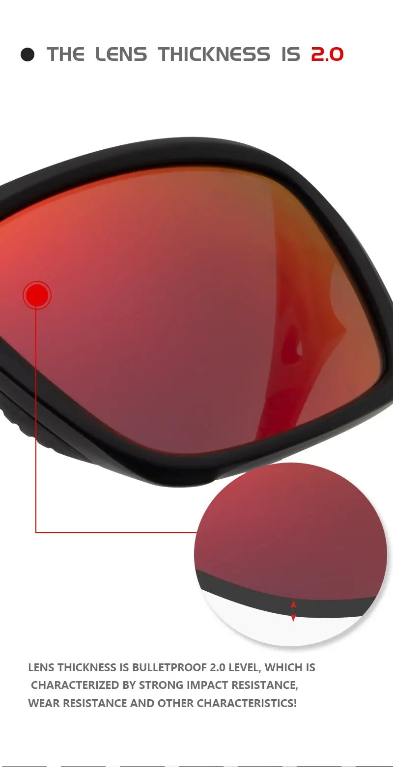 Load image into Gallery viewer, Kapvoe K5 Polarized Sunglasses Kapvoe MADOVERBIKING