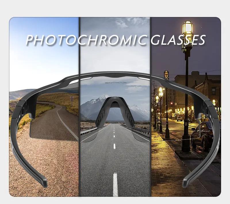 Load image into Gallery viewer, Kapvoe K75 Colour Changing PhotoChromic Sunglasses Kapvoe MADOVERBIKING