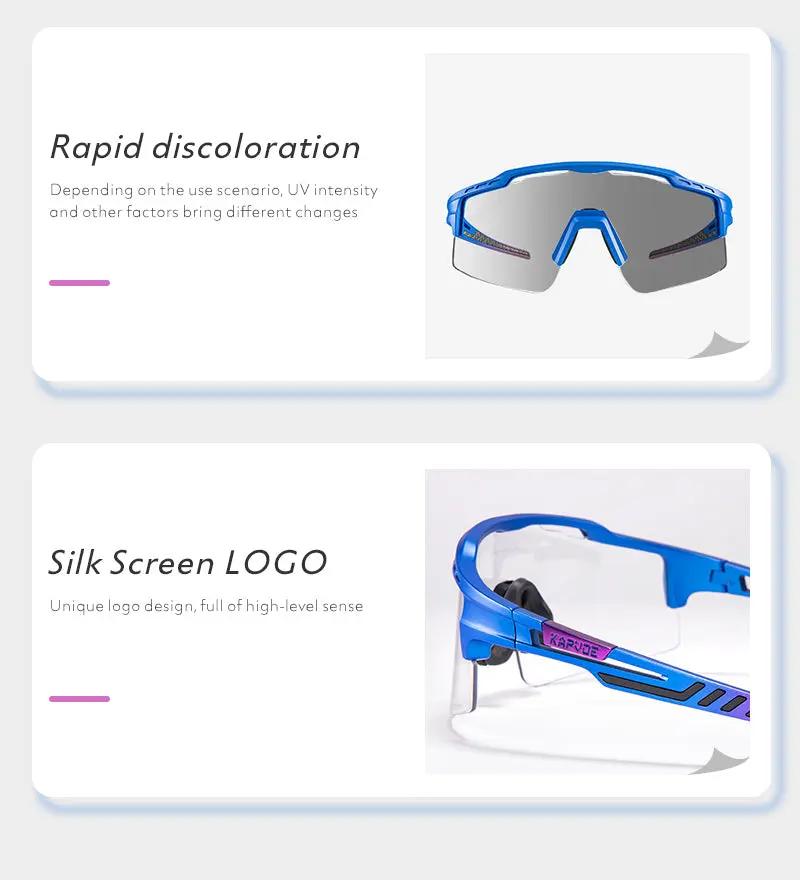 Load image into Gallery viewer, Kapvoe K75 Colour Changing PhotoChromic Sunglasses Kapvoe MADOVERBIKING