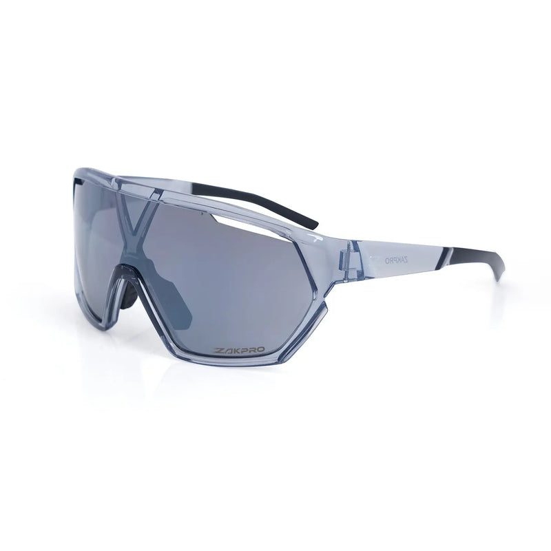 Load image into Gallery viewer, ZAKPRO SUNGLASSES | VOLTRIX - TR90, UV400 PROTECTION, OLEOPHOBIC COATING (GREY)