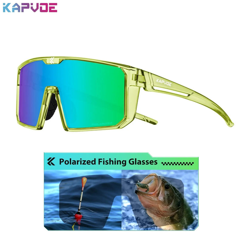 Load image into Gallery viewer, Kapvoe Polarized Fishing Sunglasses Kapvoe MADOVERBIKING