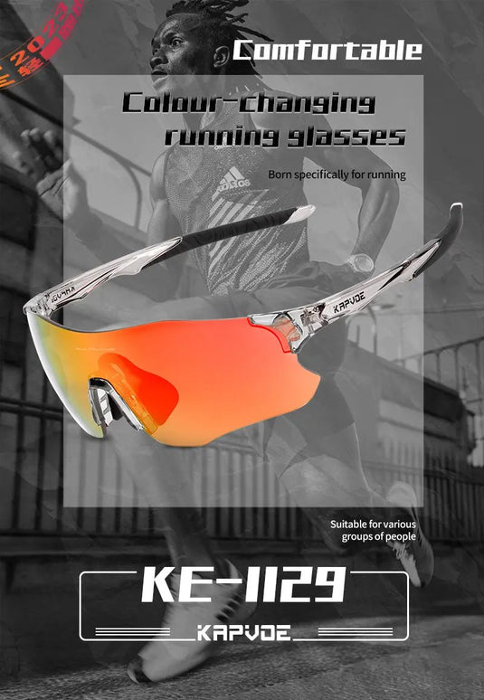 Kapvoe K1129 Photochromic Sunglasses Kapvoe MADOVERBIKING
