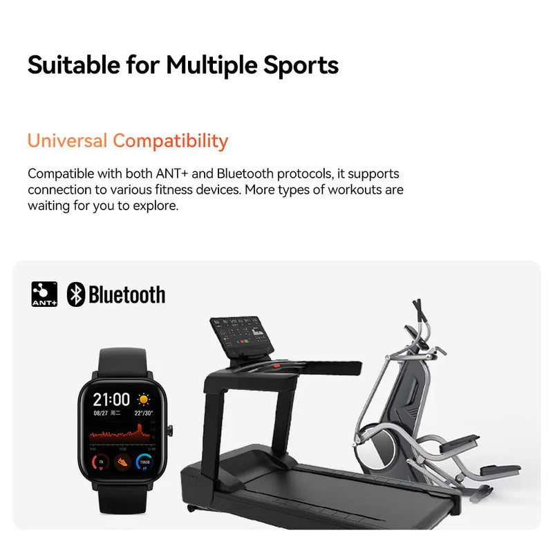 Load image into Gallery viewer, Heart Rate Sensor - HR50 | ANT+ & Bluetooth, Waterproof, Compatible with Cyclo-Computers, Indoor Trainers, Android & Iphones - MADOVERBIKING -  iGPSPORT