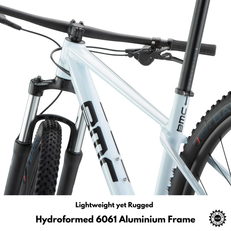 Load image into Gallery viewer, Two-Stroke AL FIVE - Shimano Deore 11 Speed (White Black) - MADOVERBIKING - BMC