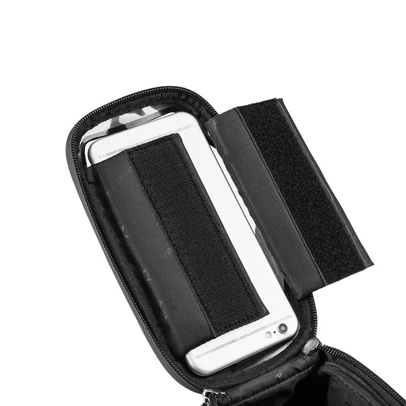 Load image into Gallery viewer, Top Tube Bag | Waterproof & Compatible with Phones upto 6.5" ROCKBROS MADOVERBIKING