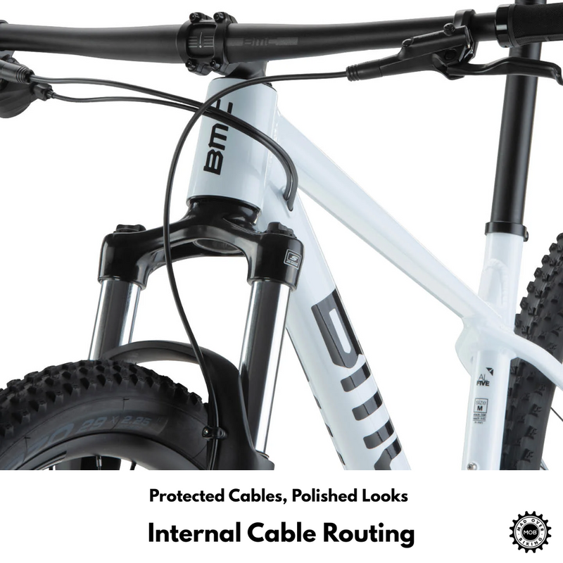 Load image into Gallery viewer, Two-Stroke AL FIVE - Shimano Deore 11 Speed (White Black) - MADOVERBIKING - BMC