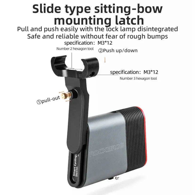Load image into Gallery viewer, Bicycle Taillights | Smart Taillight with Lock and Brake Sensing Function ROCKBROS MADOVERBIKING