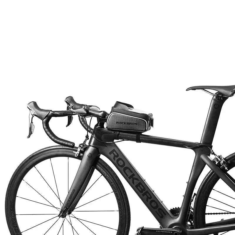 Load image into Gallery viewer, Top Tube Bag | Waterproof & Compatible with Phones upto 6.5" ROCKBROS MADOVERBIKING