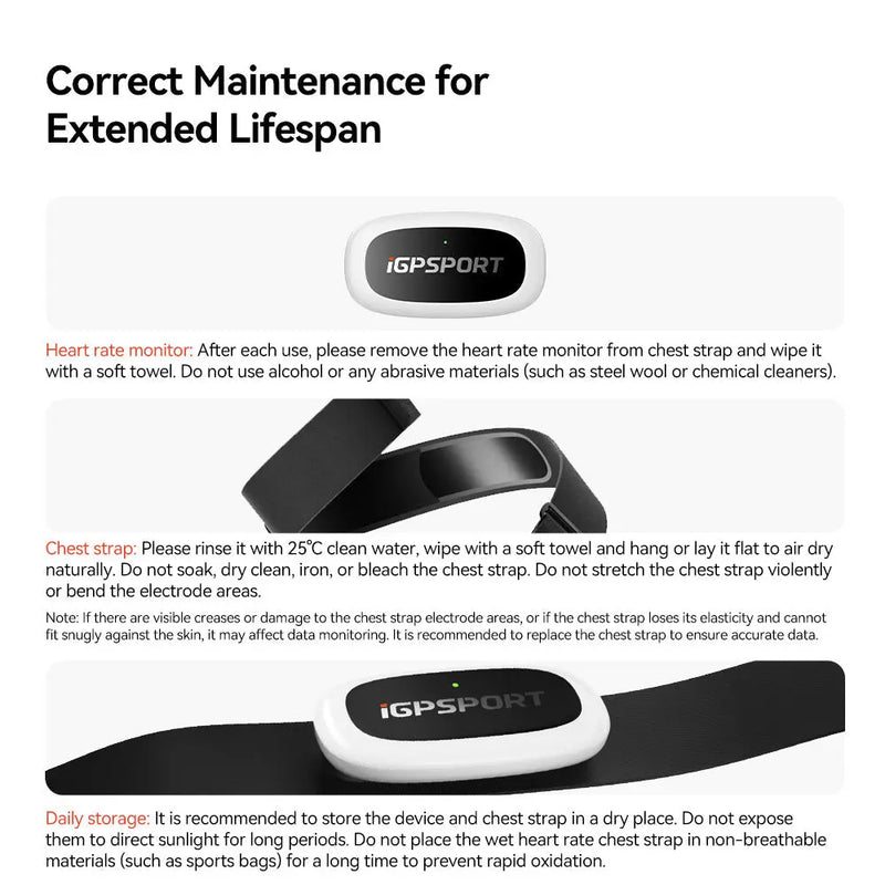 Load image into Gallery viewer, Heart Rate Sensor - HR50 | ANT+ & Bluetooth, Waterproof, Compatible with Cyclo-Computers, Indoor Trainers, Android & Iphones - MADOVERBIKING -  iGPSPORT