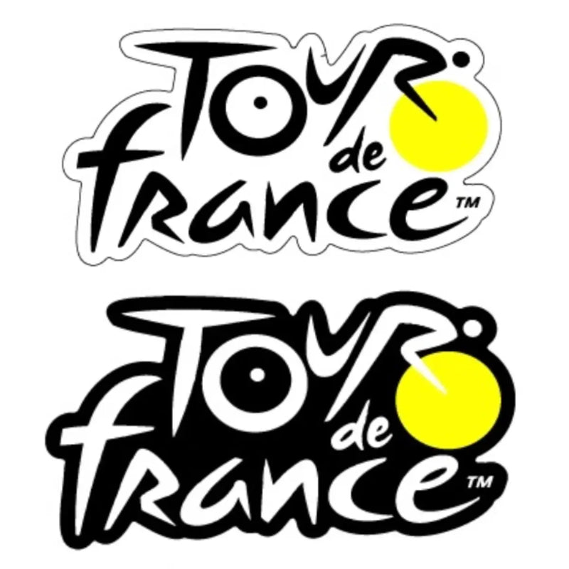 Load image into Gallery viewer, Premium Tour De France Vinyl Sticker (Set of 4) MADOVERBIKING MADOVERBIKING