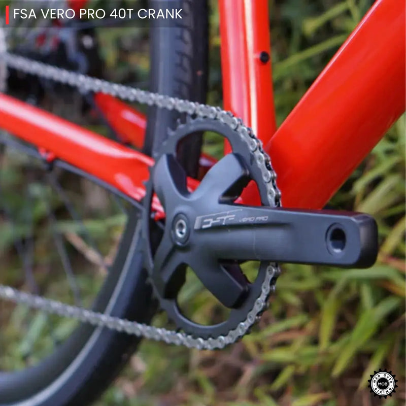Load image into Gallery viewer, Alpenchallenge AL FOUR - Shimano Deore 11 Speed Hybrid Bike (Red/Black) - MADOVERBIKING - BMC