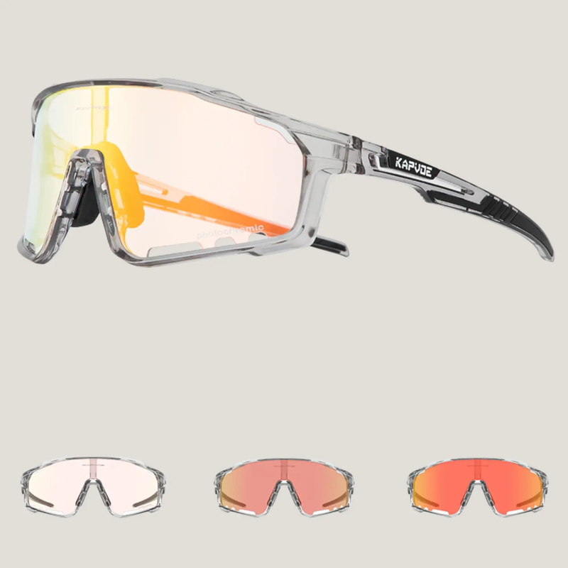 Load image into Gallery viewer, Kapvoe K76 Colour Changing PhotoChromic Sunglasses Kapvoe MADOVERBIKING