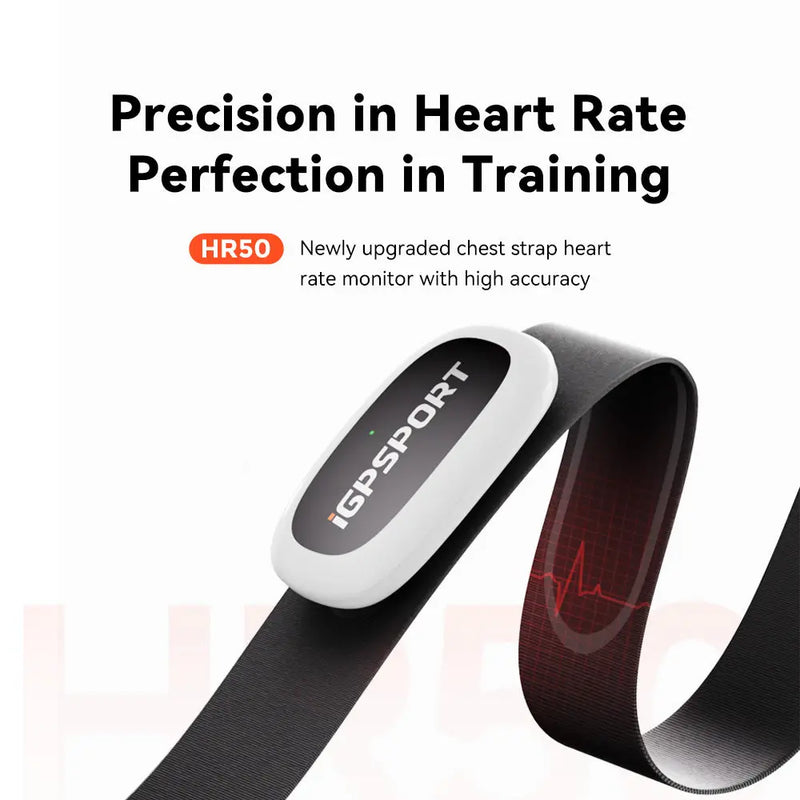Load image into Gallery viewer, Heart Rate Sensor - HR50 | ANT+ & Bluetooth, Waterproof, Compatible with Cyclo-Computers, Indoor Trainers, Android & Iphones - MADOVERBIKING -  iGPSPORT