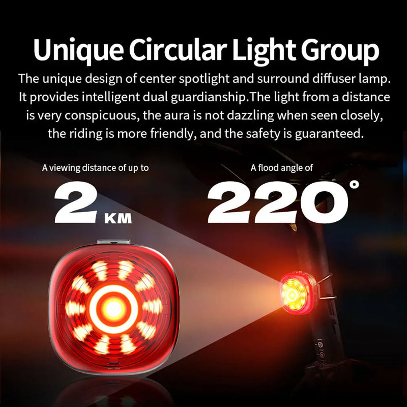 Load image into Gallery viewer, Smart Taillight - TL30 | 50H Battery, Bluetooth & Brake Sensing - MADOVERBIKING -  iGPSPORT