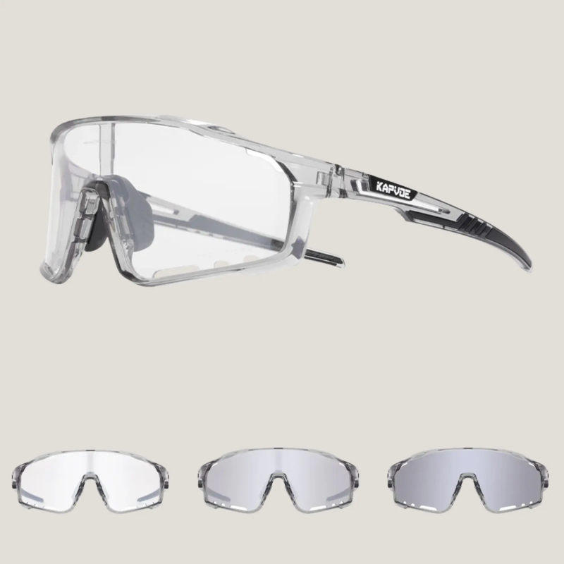 Load image into Gallery viewer, Kapvoe K76 Colour Changing PhotoChromic Sunglasses Kapvoe MADOVERBIKING