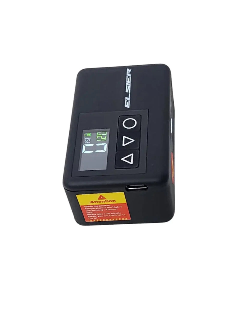 Load image into Gallery viewer, Portable Electric Pump | ELSIER - 120 psi, Rechargeable, Presta/Schrader Compatible - MADOVERBIKING - MADOVERBIKING