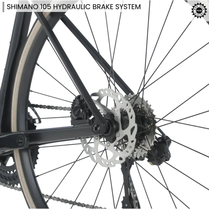 Load image into Gallery viewer, Roadmachine FIVE - Shimano 105 Di2 12 Speed (Grey/White) - MADOVERBIKING - BMC