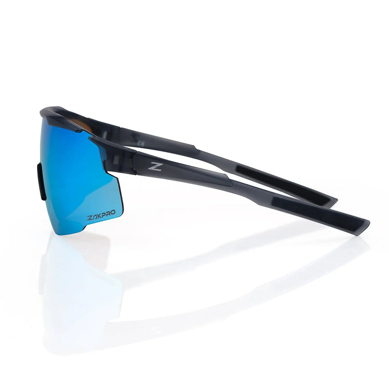 Load image into Gallery viewer, ZAKPRO SUNGLASSES | SKYTRIX-B - TR90, UV400 PROTECTION, ANTI-FOG, MULTIPLE LENSES (GREY)