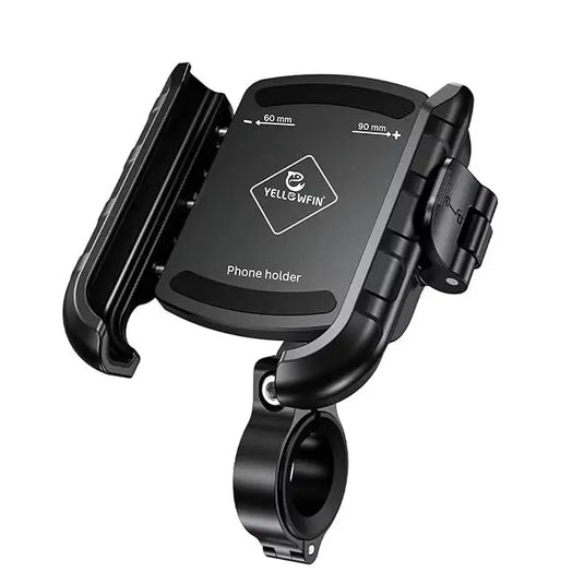 Mobile Phone Holder | JAW GRIP M8S-QR - Anti-Shake, 360 Rotation, Screw-Tight Fit for upto 7" Screens - MADOVERBIKING