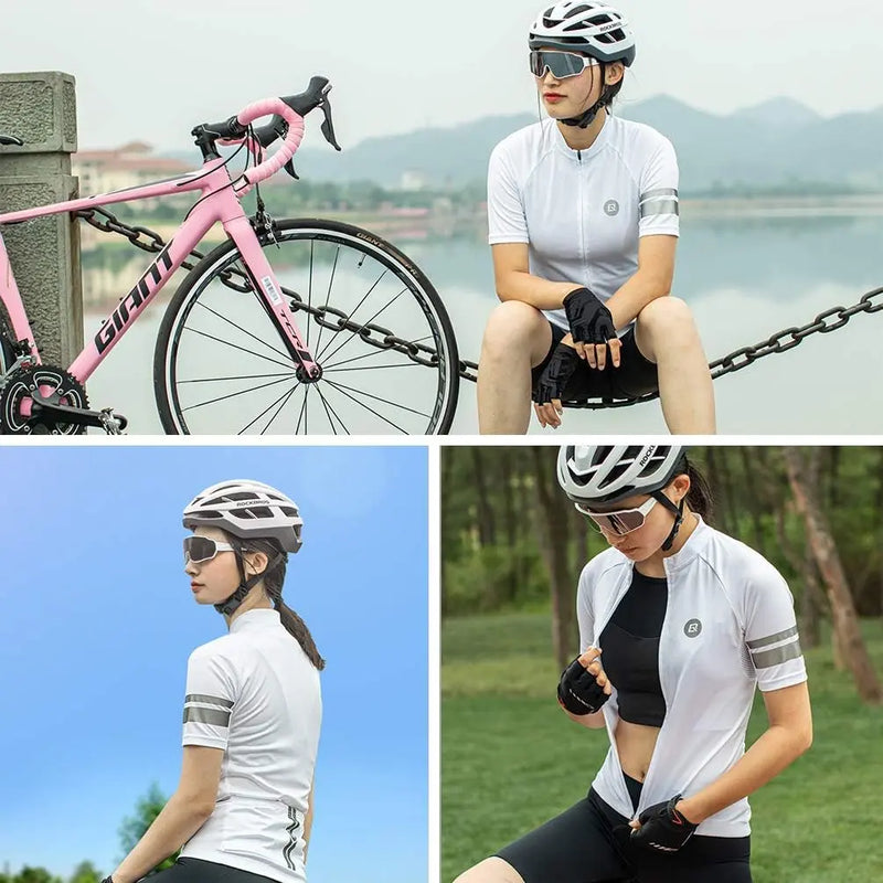 Load image into Gallery viewer, Unisex Cycling Jersey | Premium QuickDry Fabric, Short Sleeves & YKK Zipper ROCKBROS MADOVERBIKING