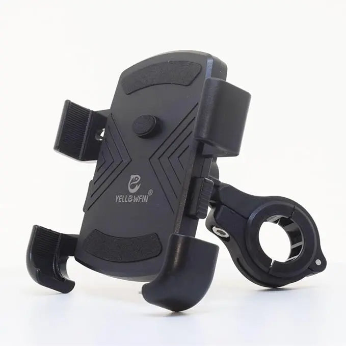 Load image into Gallery viewer, Mobile Phone Holder | JAW GRIP M16-B1 - Silicon/Spring Holder, 360° Rotation, Handlebar Mount for Bikes & Bicycle, - MADOVERBIKING