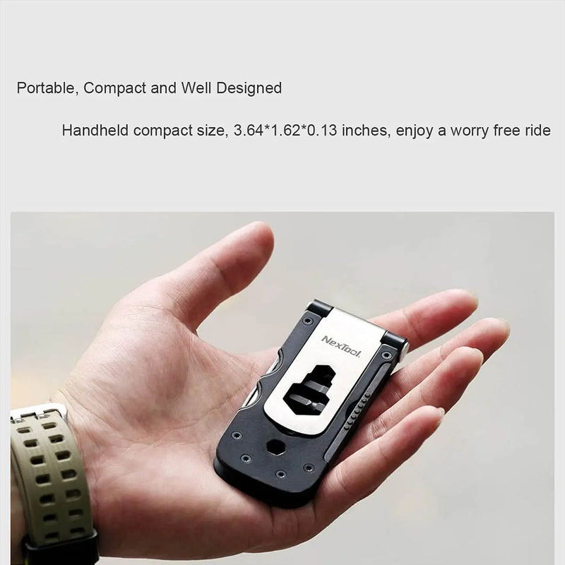 Load image into Gallery viewer, Multi Tool-Kit | NEXTOOL SLIM - Pocket-Sized, Lightweight - Screw Drivers, 3-6mm Hex Keys, Flat & Spoke Wrenches - MADOVERBIKING