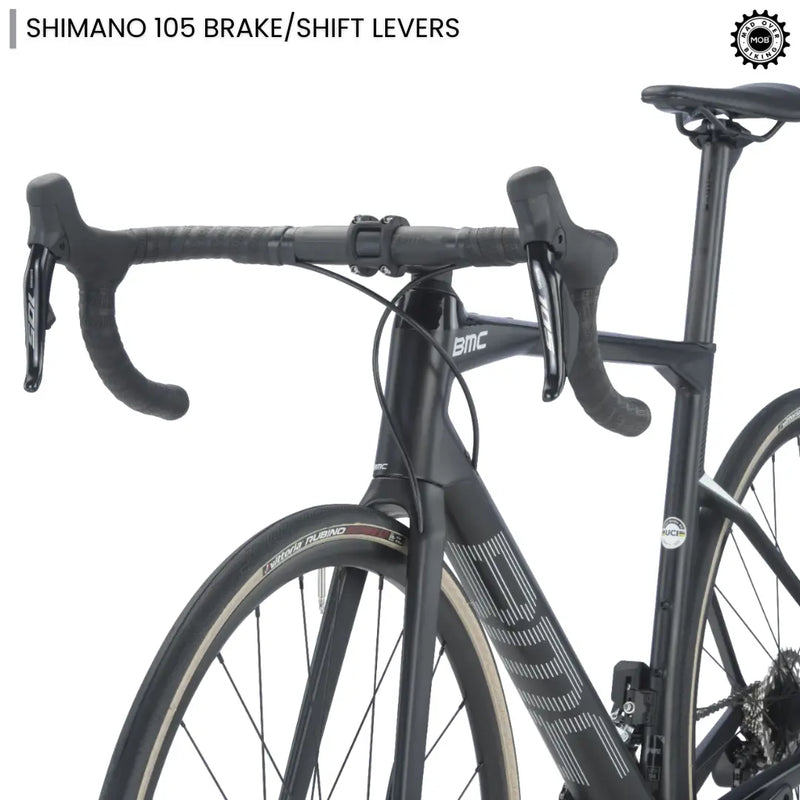 Load image into Gallery viewer, Roadmachine FIVE - Shimano 105 Di2 12 Speed (Grey/White) - MADOVERBIKING - BMC