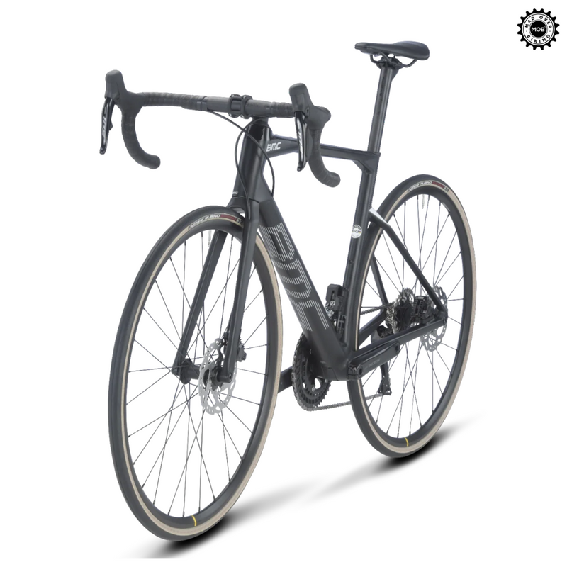 Load image into Gallery viewer, Roadmachine FIVE - Shimano 105 Di2 12 Speed (Grey/White) - MADOVERBIKING - BMC