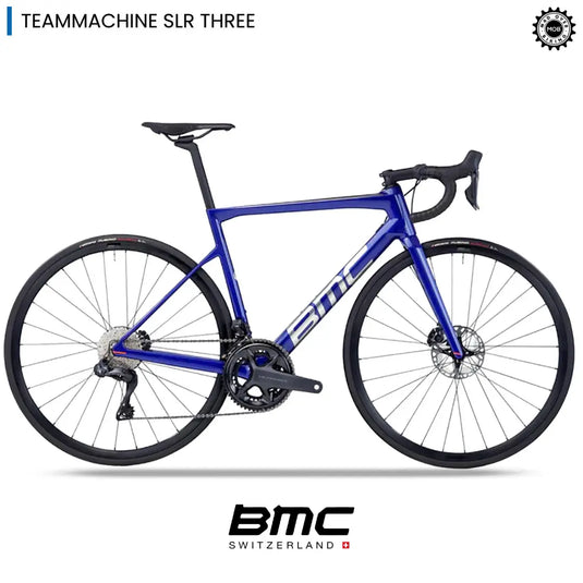 Teammachine SLR THREE Shimano Ultegra Di2 (Blue) - MADOVERBIKINGΒ -Β  BMC