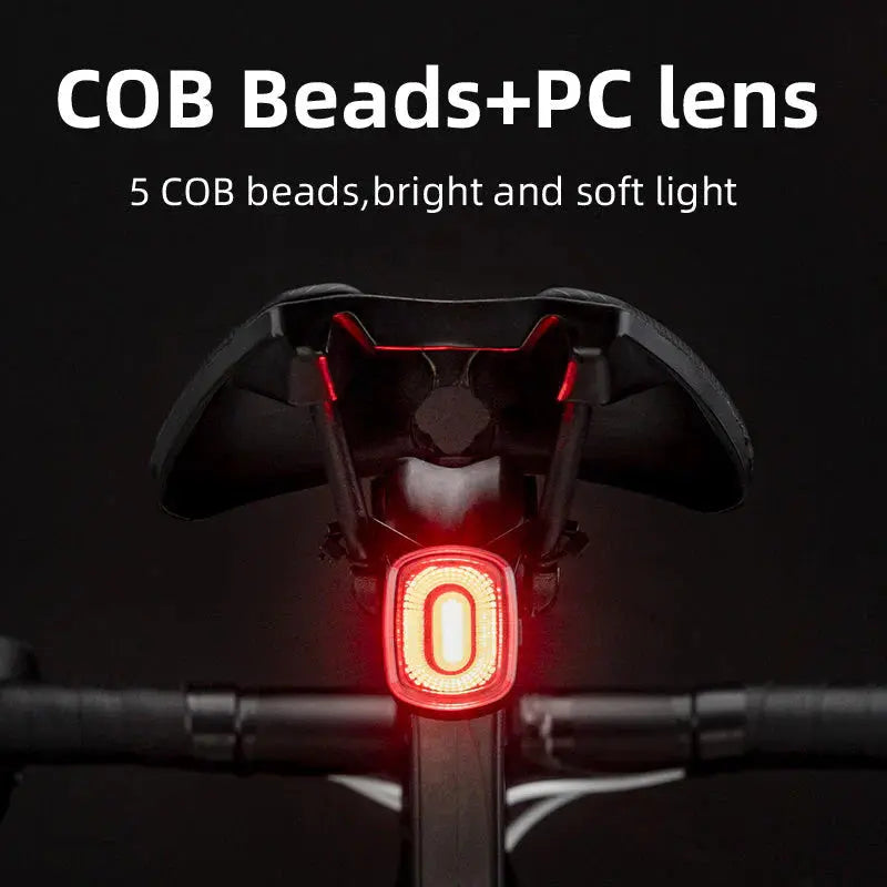 Load image into Gallery viewer, Bicycle Taillight | Q2S - 50hr Battery & Brake Sensing Function ROCKBROS MADOVERBIKING