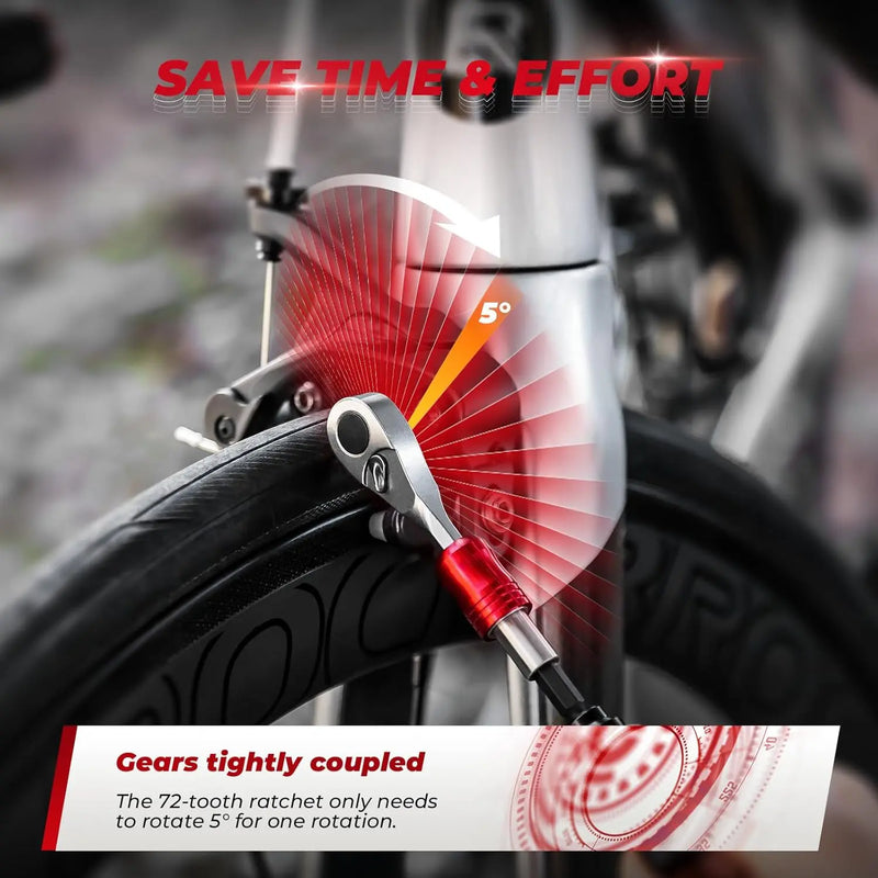 Load image into Gallery viewer, Tools | Multipurpose Ratchet Wrench Tool Set (1.5-8 mm Hex Keys) ROCKBROS MADOVERBIKING