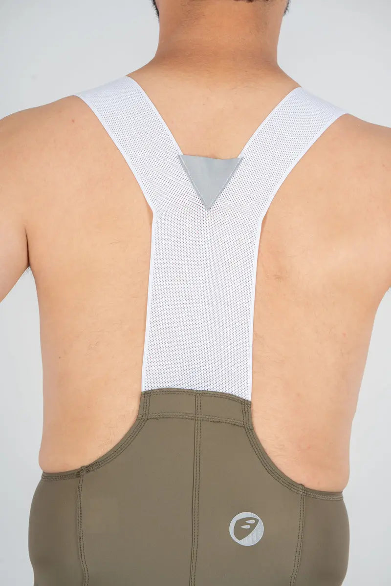 Load image into Gallery viewer, APACE Cycling Bib Shorts | Tourer Endurance | Moss | Mens