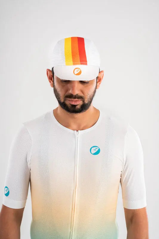 Load image into Gallery viewer, APACE Unisex Cycling Cap | Hustle | Silver