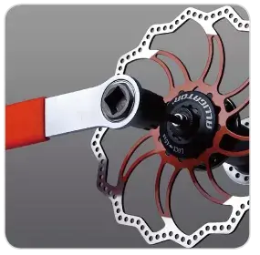 CASSETTE OPENER AND CENTER-LOCKING TOOL - 9 MM - MADOVERBIKINGΒ -Β  ALLIGATOR