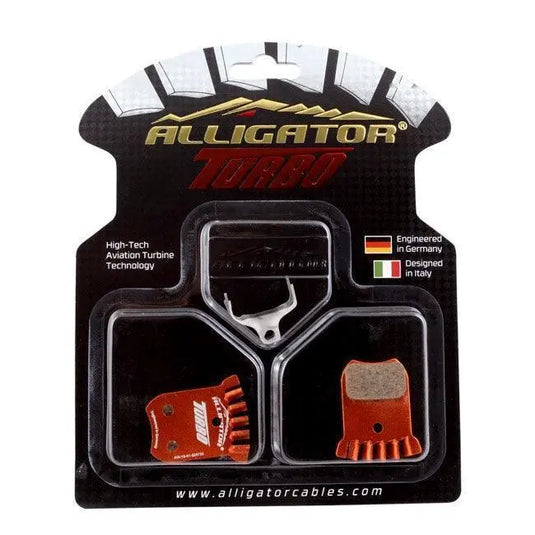 Alligator Brake Disc Turbo Semi Metallic Cooling Pads