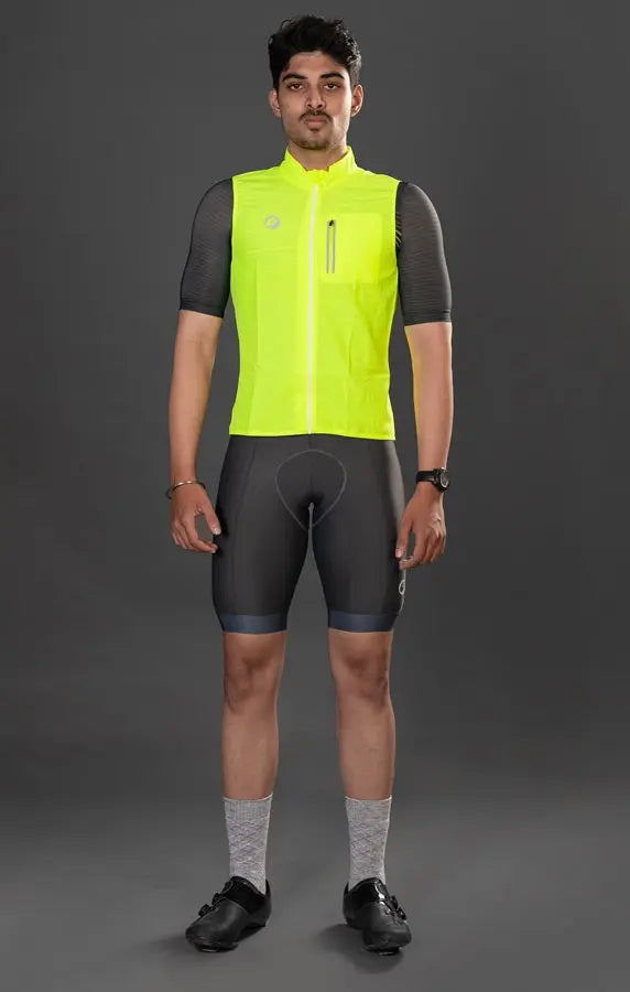Load image into Gallery viewer, Apace Cycling Jacket | Gilet Sleeveless | Neon