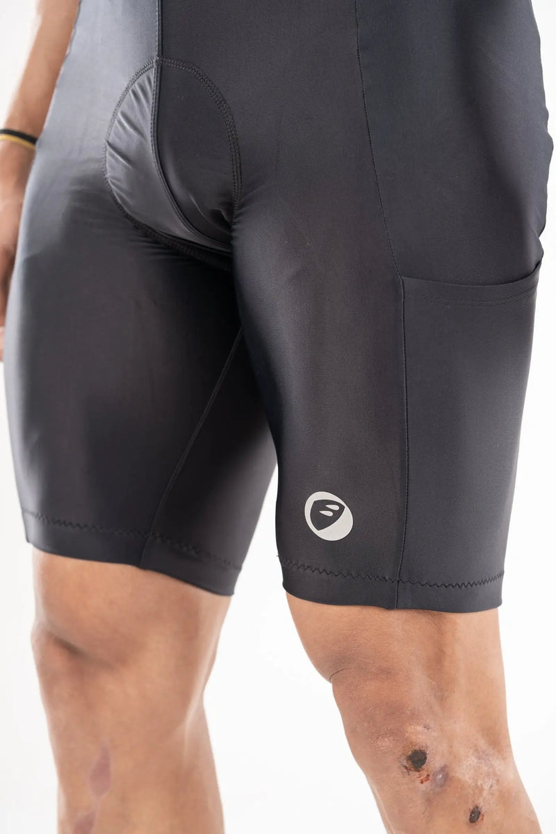 Load image into Gallery viewer, Apace Mens Cycling | Bibless shorts | Evolve | Black