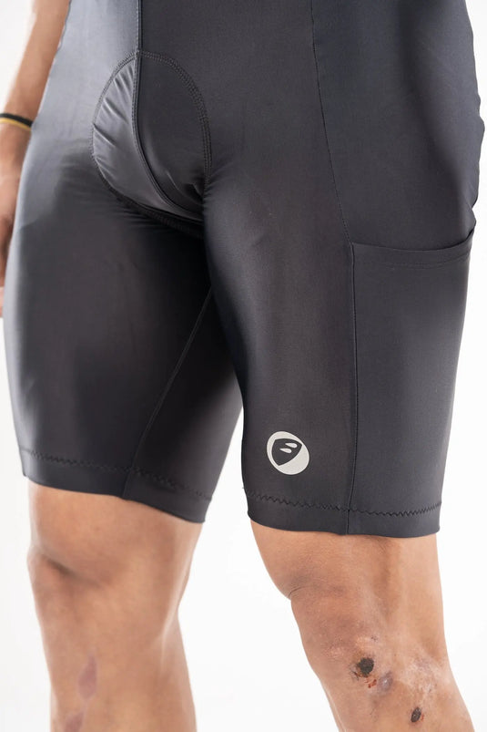 Apace Mens Cycling | Bibless shorts | Evolve | Black