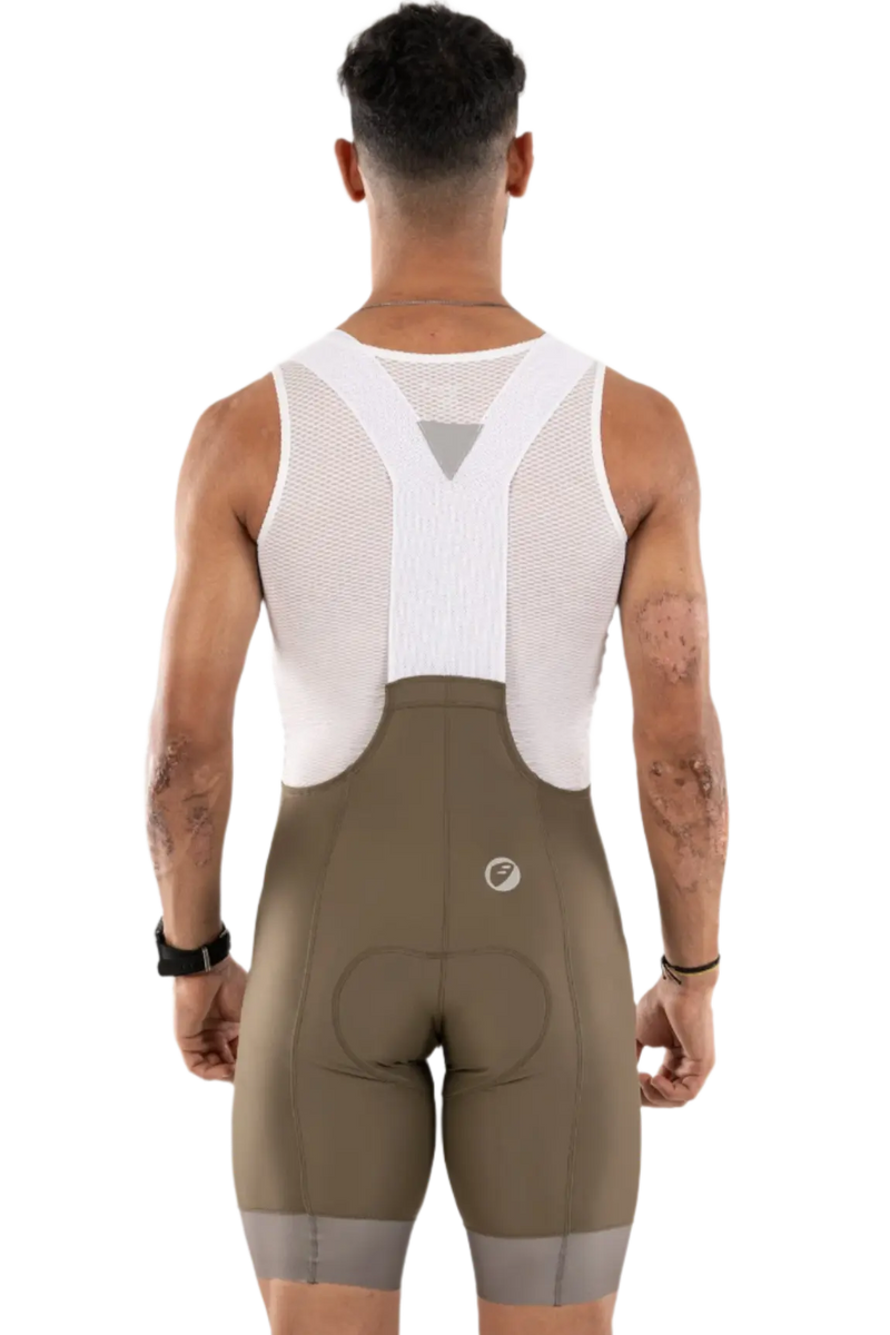 Load image into Gallery viewer, Mens Cycling | Ultralight Bib Shorts | Catapult | Moss - MADOVERBIKING -  Apace