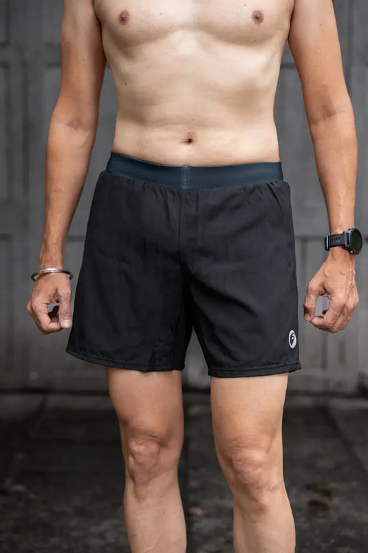 Apace Mens Running | Shorts | 5 inch | Carbon