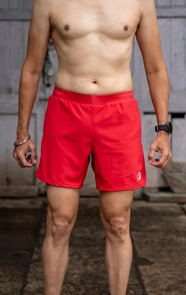 Load image into Gallery viewer, Apace Mens Running | Shorts | 5 inch | Fire