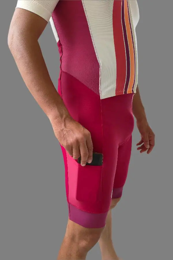Load image into Gallery viewer, Apace Mens Triathlon | Butterfly Trisuit | Ruby