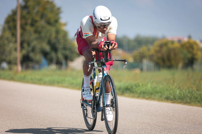 Load image into Gallery viewer, Apace Mens Triathlon | Butterfly Trisuit | Ruby