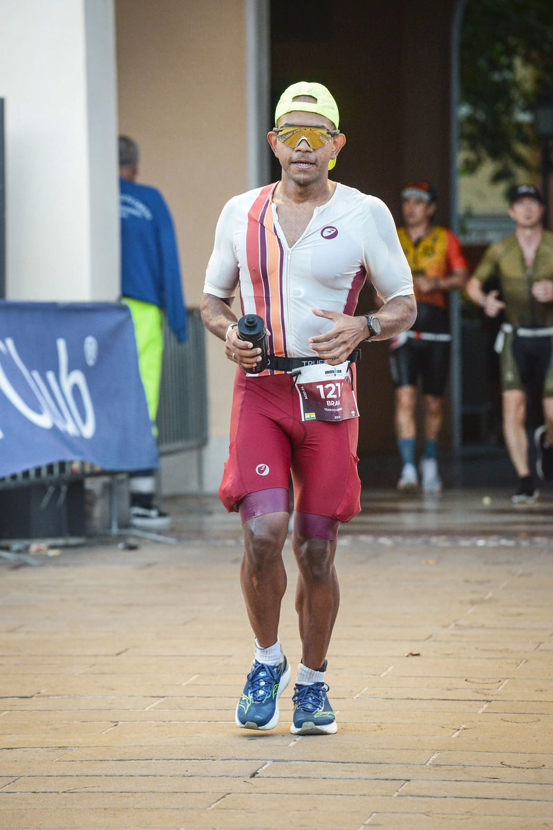 Load image into Gallery viewer, Apace Mens Triathlon | Butterfly Trisuit | Ruby