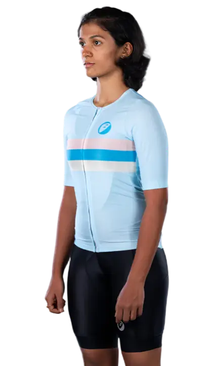 Unisex Cycling | Elite fit Jersey | Ice - MADOVERBIKING -  Apace