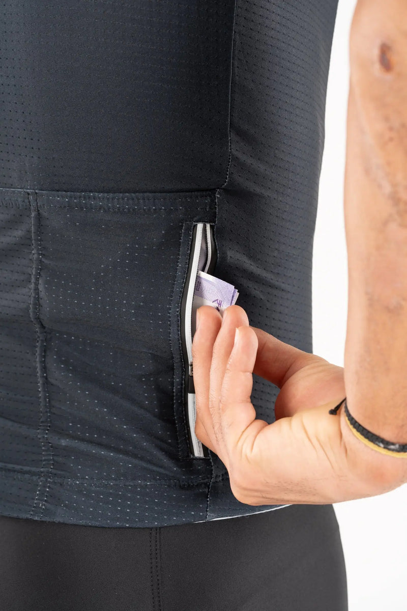 Load image into Gallery viewer, Apace Unisex Cycling | Race fit Jersey | Stealth