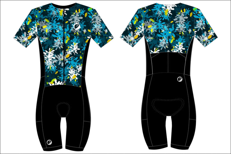 Load image into Gallery viewer, Apace Womens Triathlon | Butterfly Trisuit | Petals